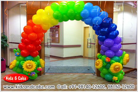 Balloon Decoration & Decorators for Birthday Party, Marriage Party & Special Occasions in Kota Jaipur Bikaner Rajasthan